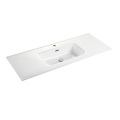 Artigos de banho Sanitária Itens Porcelana Gabinete Fantasia Lavatório Elegante Vaidade Counter Top Tipo Wahs Pia Da Bacia